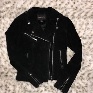 Suede Biker Jacket